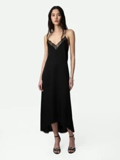 Zadig & Voltaire Risty Jac ZV Silk Dress Black