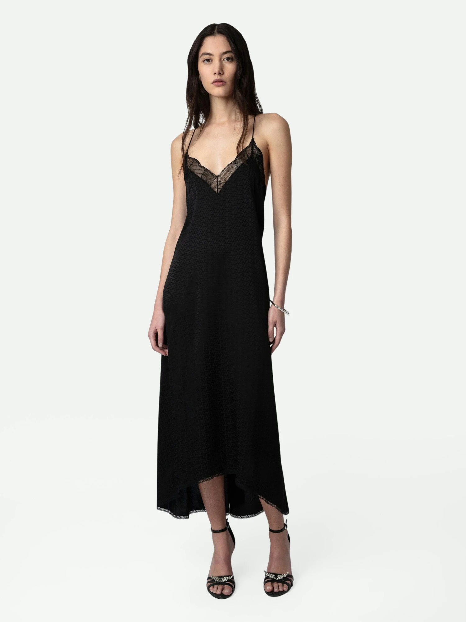 Zadig & Voltaire Risty Jac ZV Silk Dress Black 3 Zadig & Voltaire Risty Jac ZV Silk Dress Black