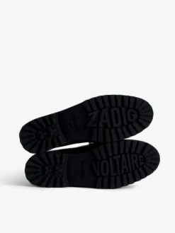 Zadig & Voltaire Joecassin Loafers Black -Zadig & Voltaire Clothing SWCT00834 NOIR ADDI 4
