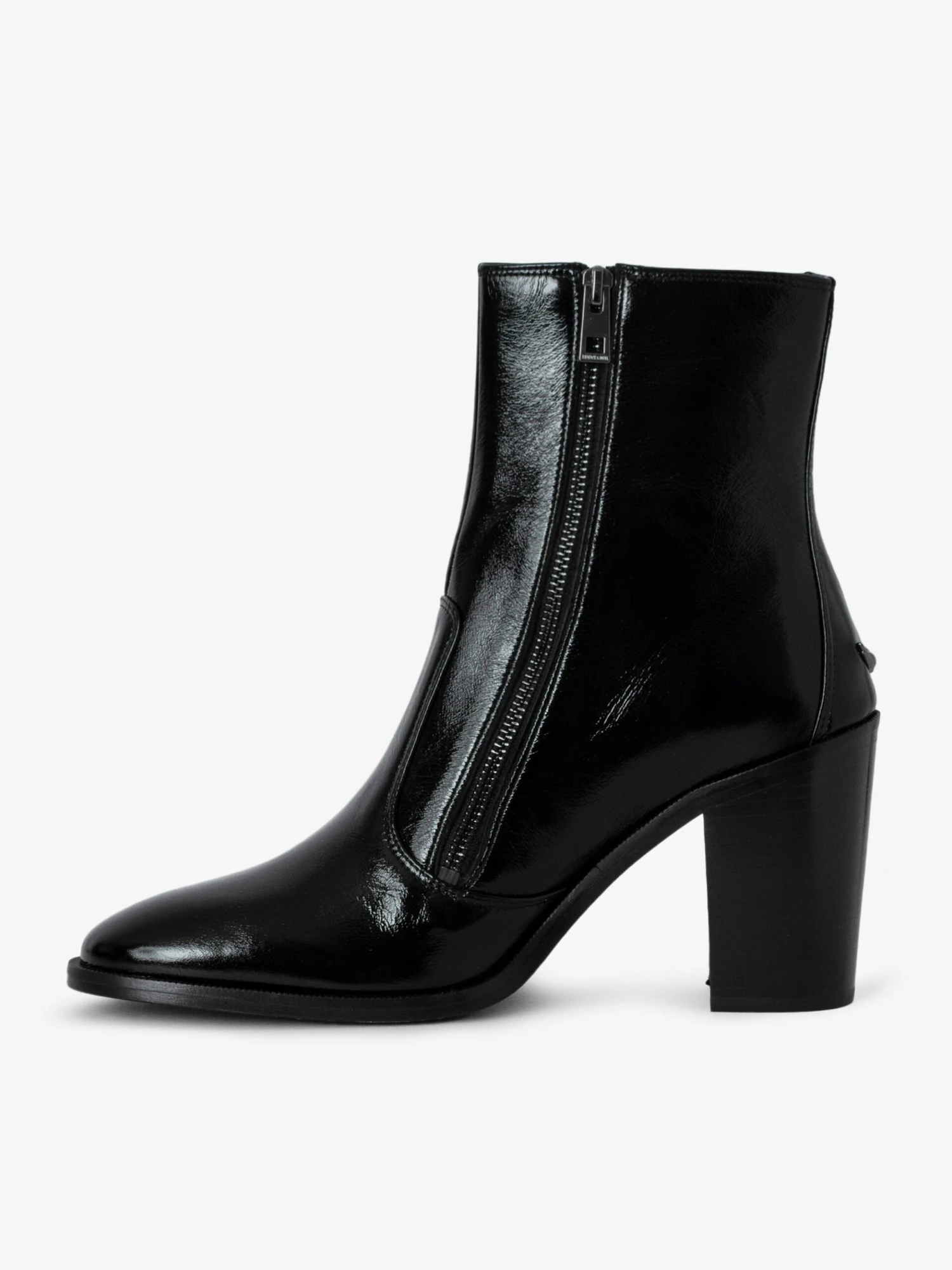 Zadig & Voltaire Preiser Ankle Boots Black 4 Zadig & Voltaire Preiser Ankle Boots Black - Image 2