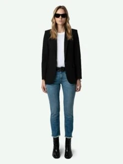 Zadig & Voltaire Preiser Ankle Boots Black 11 Zadig & Voltaire Preiser Ankle Boots Black -Zadig & Voltaire Clothing SWCT00890 NOIR HOVER 6627cd4e4cef0