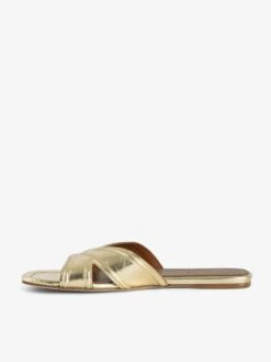 Zadig & Voltaire Azora Mules Gold -Zadig & Voltaire Clothing SWCT01939 GOLD ADDI 1 678a5b725e68c