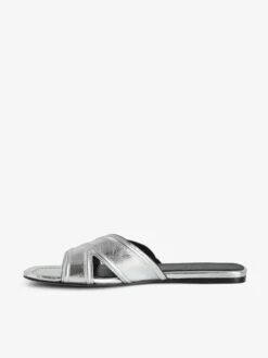 Zadig & Voltaire Azora Mules Silver 10 Zadig & Voltaire Azora Mules Silver -Zadig & Voltaire Clothing SWCT01939 SILVER ADDI 1 678a5afb630d5