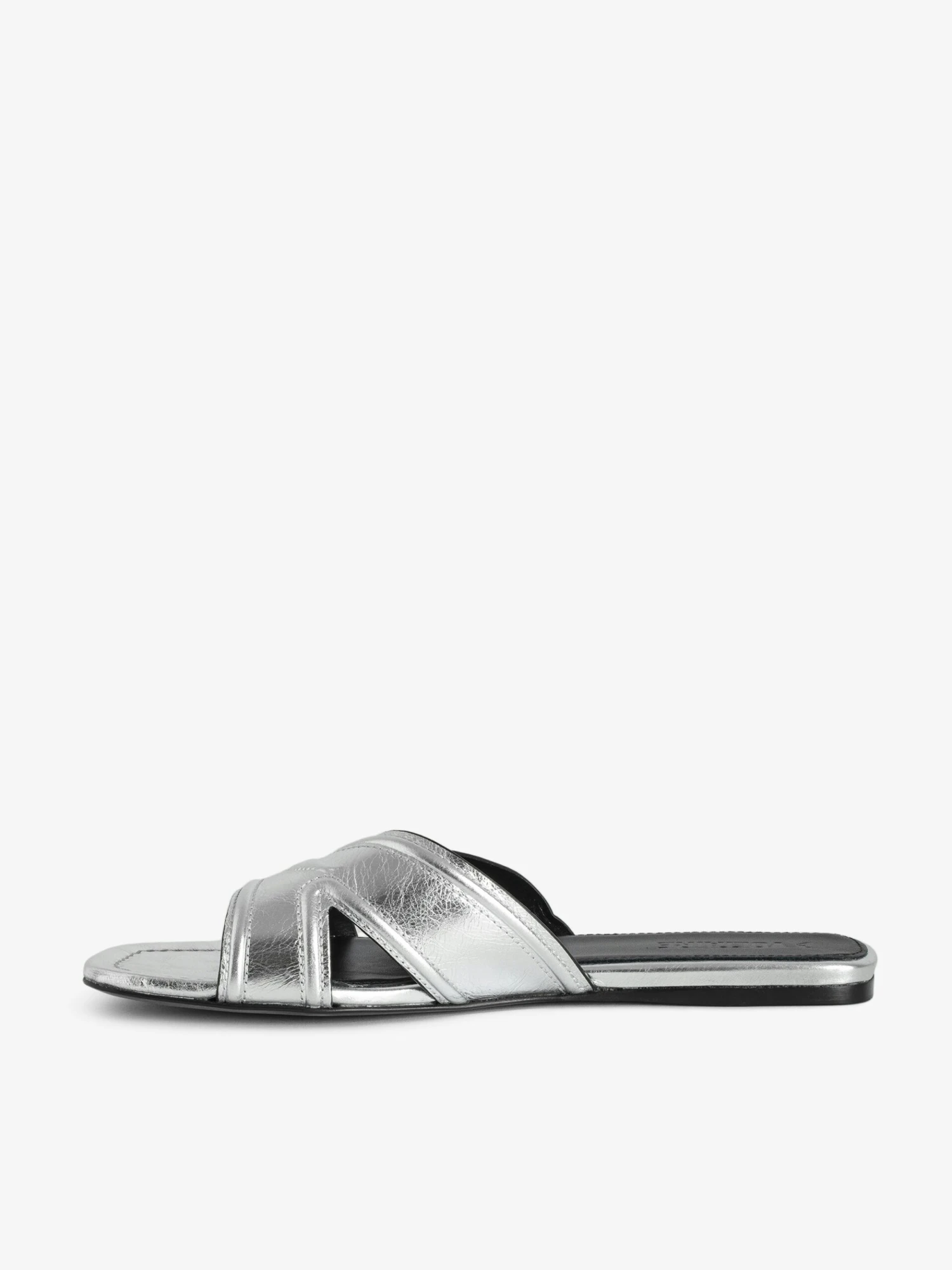 Zadig & Voltaire Azora Mules Silver 5 Zadig & Voltaire Azora Mules Silver - Image 3