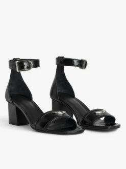 Zadig & Voltaire Caprese Sandals Noir -Zadig & Voltaire Clothing SWCT02004 NOIR ADDI 2 67ab5ac07f008