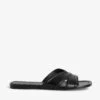 Zadig & Voltaire Azora Leather Sandal Mules Noir 2 Zadig & Voltaire Azora Leather Sandal Mules Noir -Zadig & Voltaire Clothing SWCT02012 NOIR PACKSHOT 678a5be35ea2b