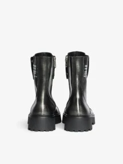 Zadig & Voltaire Joe Fast Brush Off Ankle Boots Black -Zadig & Voltaire Clothing SWCT02055 BLACK ADDI 3 68653838bac85