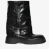 Zadig & Voltaire Angie Sleeve Vintage Patent Boots Black -Zadig & Voltaire Clothing SWCT02058 BLACK PACKSHOT 685278e419284