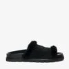 Zadig & Voltaire Teddy Shearling Mules Black -Zadig & Voltaire Clothing SWCT02081 BLACK PACKSHOT 6842c558530db