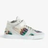 Zadig & Voltaire ZV1747 Mid Flash Trainers White -Zadig & Voltaire Clothing SWSN00421 BLANC