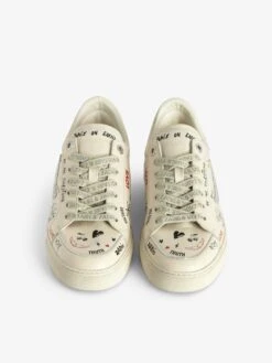 Zadig & Voltaire Low-Top Fly On Sneakers Silver 12 Zadig & Voltaire Low-Top Fly On Sneakers Silver -Zadig & Voltaire Clothing SWSN01568 SILVER ADDI 3 675abe0418779