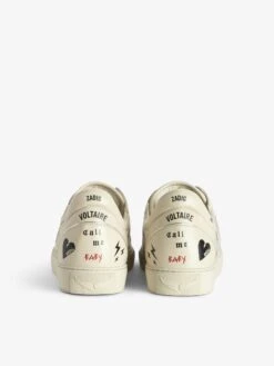 Zadig & Voltaire Low-Top Fly On Sneakers Silver 13 Zadig & Voltaire Low-Top Fly On Sneakers Silver -Zadig & Voltaire Clothing SWSN01568 SILVER ADDI 4 675abcea3af64