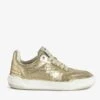 Zadig & Voltaire Low-Top Wings Sneakers Gold -Zadig & Voltaire Clothing SWSN01582 GOLD PACKSHOT 673f0f41457b4