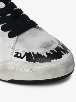 Zadig & Voltaire Basses Fly Wings Sneakers White -Zadig & Voltaire Clothing SWSN01628 WHITE ADDI 2 6842c58139922