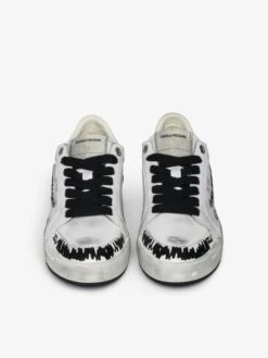 Zadig & Voltaire Basses Fly Wings Sneakers White -Zadig & Voltaire Clothing SWSN01628 WHITE ADDI 4 6842c6a6a60b4