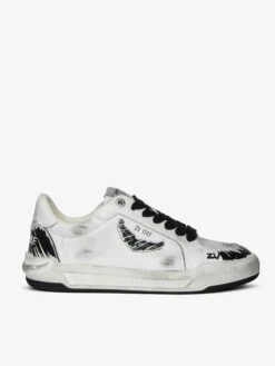 Zadig & Voltaire Basses Fly Wings Sneakers White