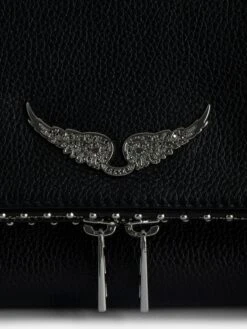 Zadig & Voltaire Rocky Studs Bag Black -Zadig & Voltaire Clothing WHAP2019F NOIR ADDI 2