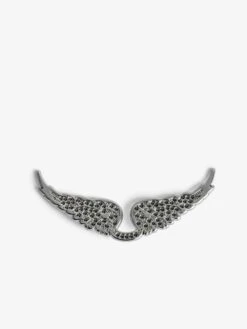 Zadig & Voltaire Swing Your Wings Charm Shiny Silver Hematite