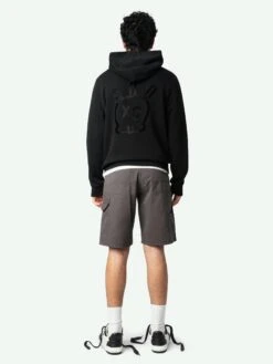 Zadig & Voltaire Perys Shorts Tar -Zadig & Voltaire Clothing WMBS01064 TAR BACK 67604242e770a