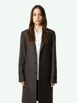 Zadig & Voltaire Marlyh Coat Land -Zadig & Voltaire Clothing WMCO00072 LAND ADDI 7 668d3912e750e