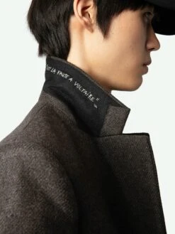 Zadig & Voltaire Marlyh Coat Land -Zadig & Voltaire Clothing WMCO00072 LAND HOVER 66854f266c8f3