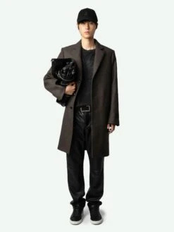 Zadig & Voltaire Marlyh Coat Land -Zadig & Voltaire Clothing WMCO00072 LAND SHOOTING 66854f86ba453