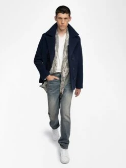 Zadig & Voltaire Mollys Coat Encre -Zadig & Voltaire Clothing WMCO01078 ENCRE ADDI 1 6863f62f003fd