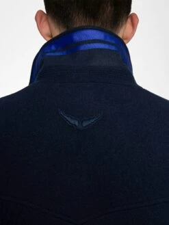 Zadig & Voltaire Mollys Coat Encre -Zadig & Voltaire Clothing WMCO01078 ENCRE ADDI 3 6863f61e5fafd