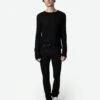 Zadig & Voltaire Mick Jeans Black -Zadig & Voltaire Clothing WMJE00013 NOIR ADDI 3 66e306a7b3bef