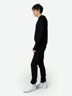 Zadig & Voltaire Mick Jeans Black -Zadig & Voltaire Clothing WMJE00013 NOIR ADDI 5 66e306deb0d84