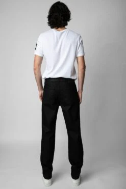 Zadig & Voltaire John Jeans Black -Zadig & Voltaire Clothing WMJE00018 NOIR 4