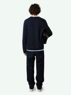 Zadig & Voltaire Pio Jeans Brut -Zadig & Voltaire Clothing WMJE00174 BRUT BACK 662ba934e6e61