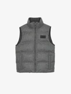 Zadig & Voltaire Bob Gilet Grey -Zadig & Voltaire Clothing WMOW00382 GRIS PACKSHOT 6694ef26338f7