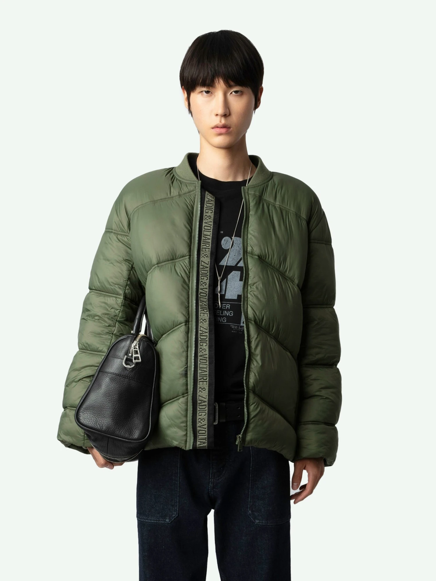 Zadig & Voltaire Bony Puffer Coat Grass 7 Zadig & Voltaire Bony Puffer Coat Grass - Image 5
