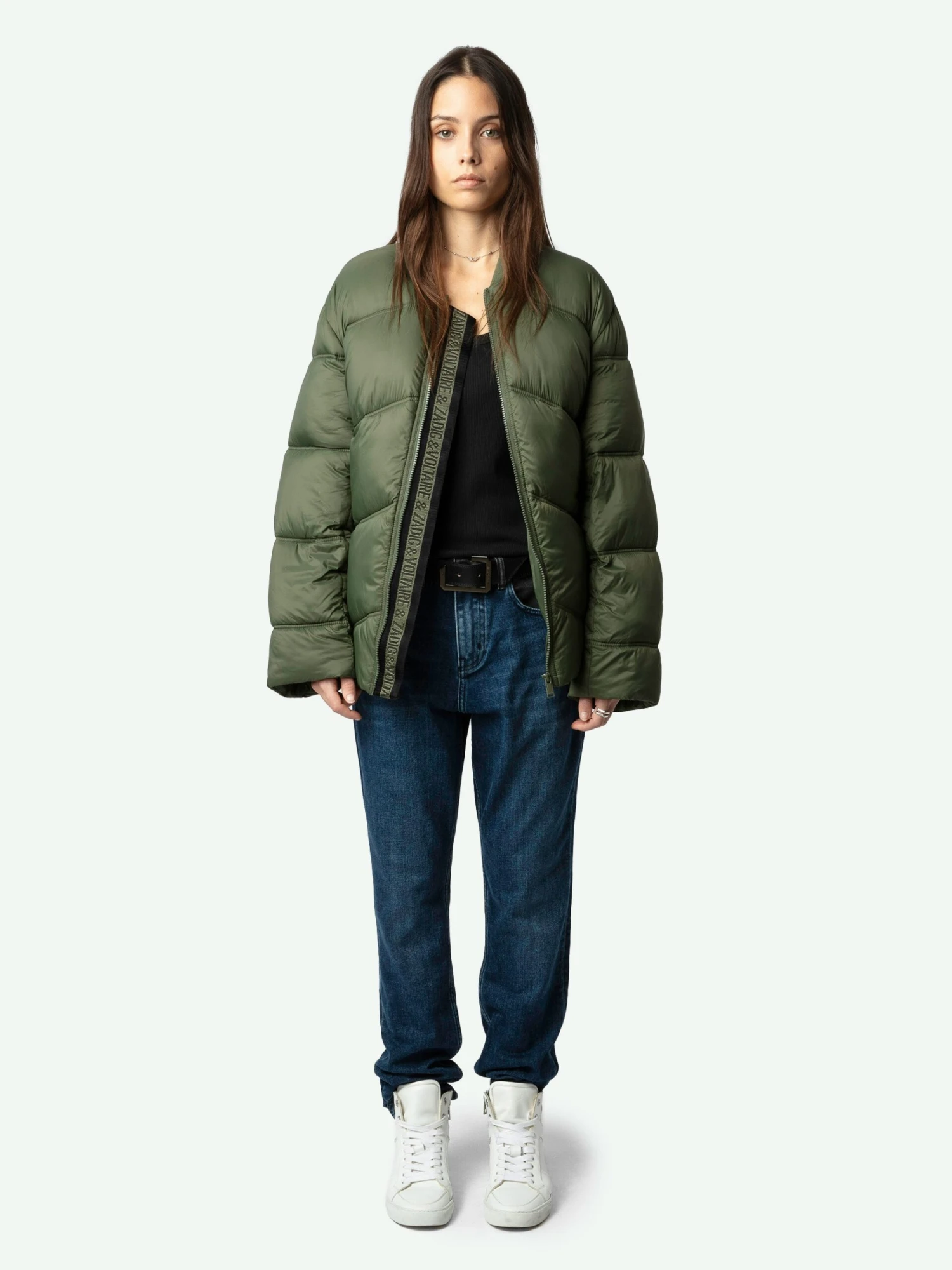 Zadig & Voltaire Bony Puffer Coat Grass 13 Zadig & Voltaire Bony Puffer Coat Grass - Image 11