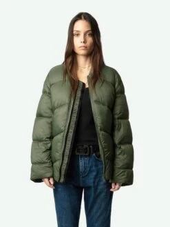 Zadig & Voltaire Bony Puffer Coat Grass 26 Zadig & Voltaire Bony Puffer Coat Grass -Zadig & Voltaire Clothing WMOW00384 GRASS ADDI 9 668d390a03c7e