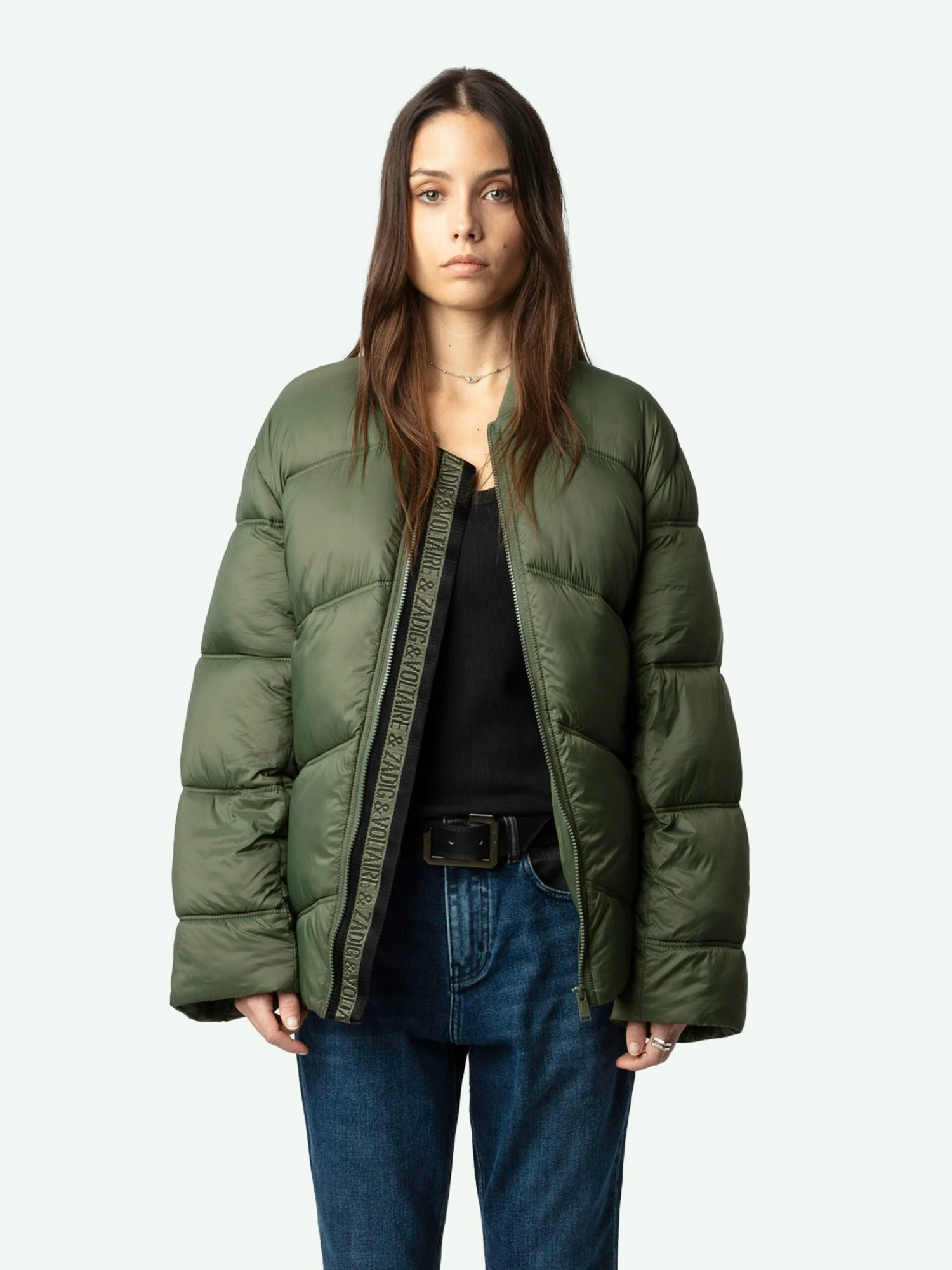 Zadig & Voltaire Bony Puffer Coat Grass 14 Zadig & Voltaire Bony Puffer Coat Grass - Image 12
