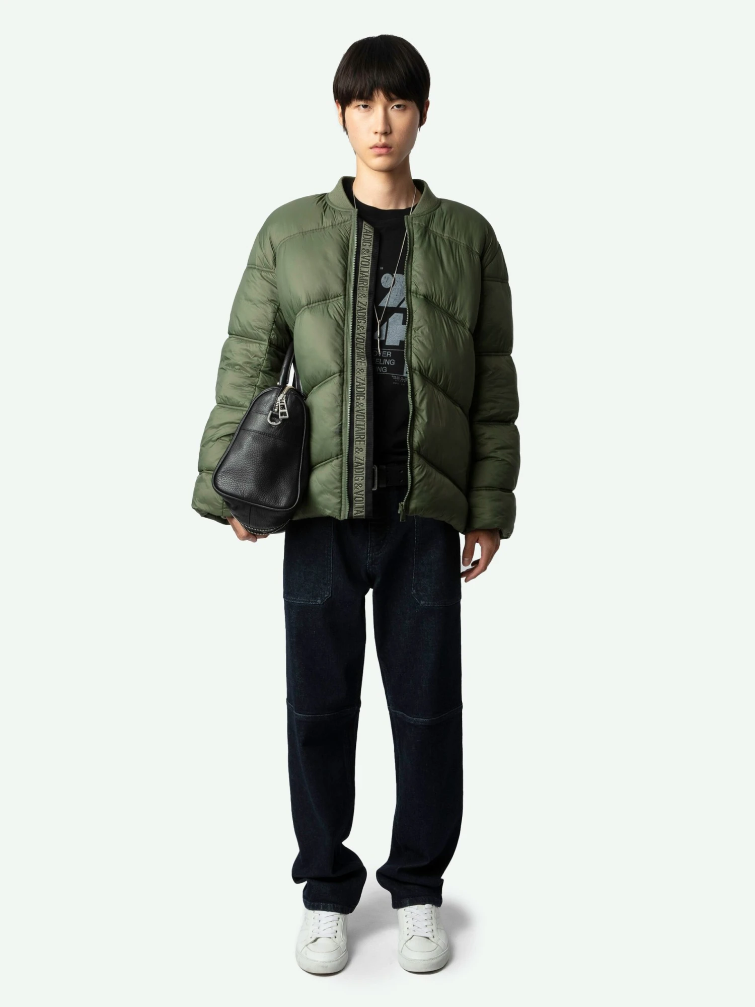 Zadig & Voltaire Bony Puffer Coat Grass 5 Zadig & Voltaire Bony Puffer Coat Grass - Image 3