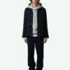 Zadig & Voltaire Keegan Parka Encre -Zadig & Voltaire Clothing WMOW00391 ENCRE SHOOTING 6638d180e0a56
