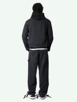 Zadig & Voltaire Lonnice Jacket Black -Zadig & Voltaire Clothing WMOW01399 BLACK BACK 676042c700866