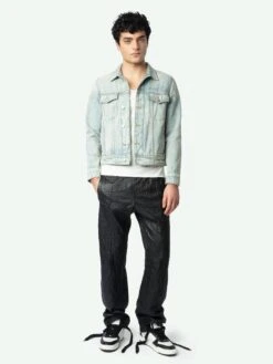 Zadig & Voltaire Denim Basics Jacket Light Blue