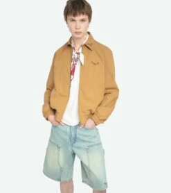 Zadig & Voltaire Loann Jacket Safari -Zadig & Voltaire Clothing WMOW01404 SAFARI ADDI 2 681170b3e655d