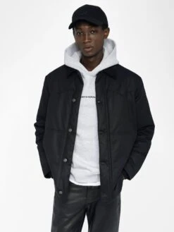 Zadig & Voltaire Boye Jacket Dark Grey -Zadig & Voltaire Clothing WMOW01406 DARK GREY ADDI 2 684851d6632c8