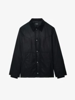 Zadig & Voltaire Boye Jacket Dark Grey -Zadig & Voltaire Clothing WMOW01406 DARK GREY PACKSHOT 68515f6fb11c2