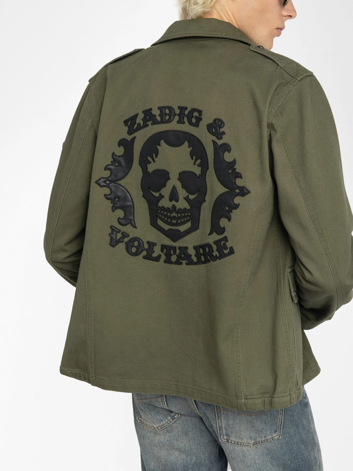 Zadig & Voltaire Kido Parka Used Kaki 8 Zadig & Voltaire Kido Parka Used Kaki - Image 6