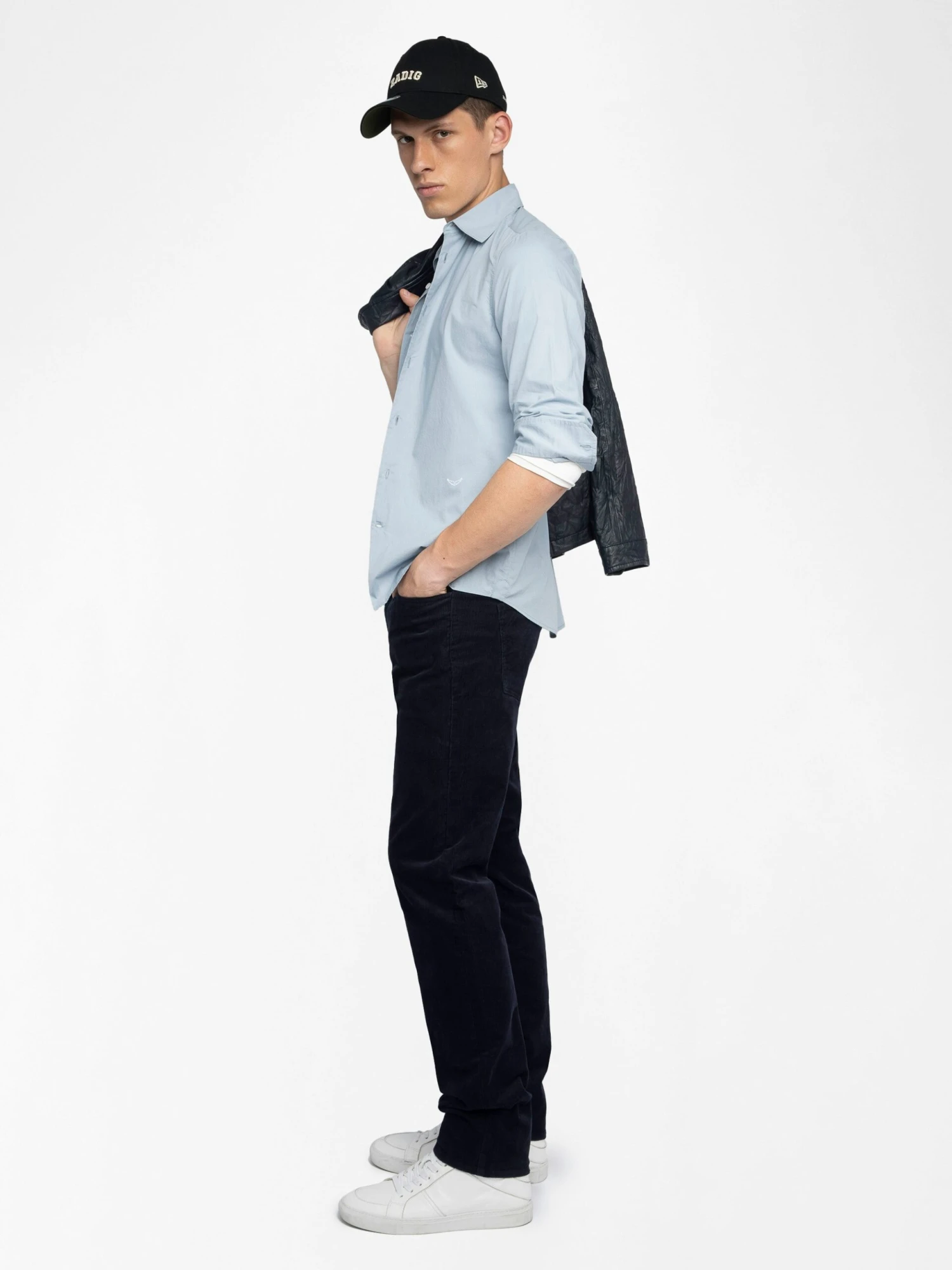 Zadig & Voltaire Steeve Velvet Pants Encre 7 Zadig & Voltaire Steeve Velvet Pants Encre - Image 5