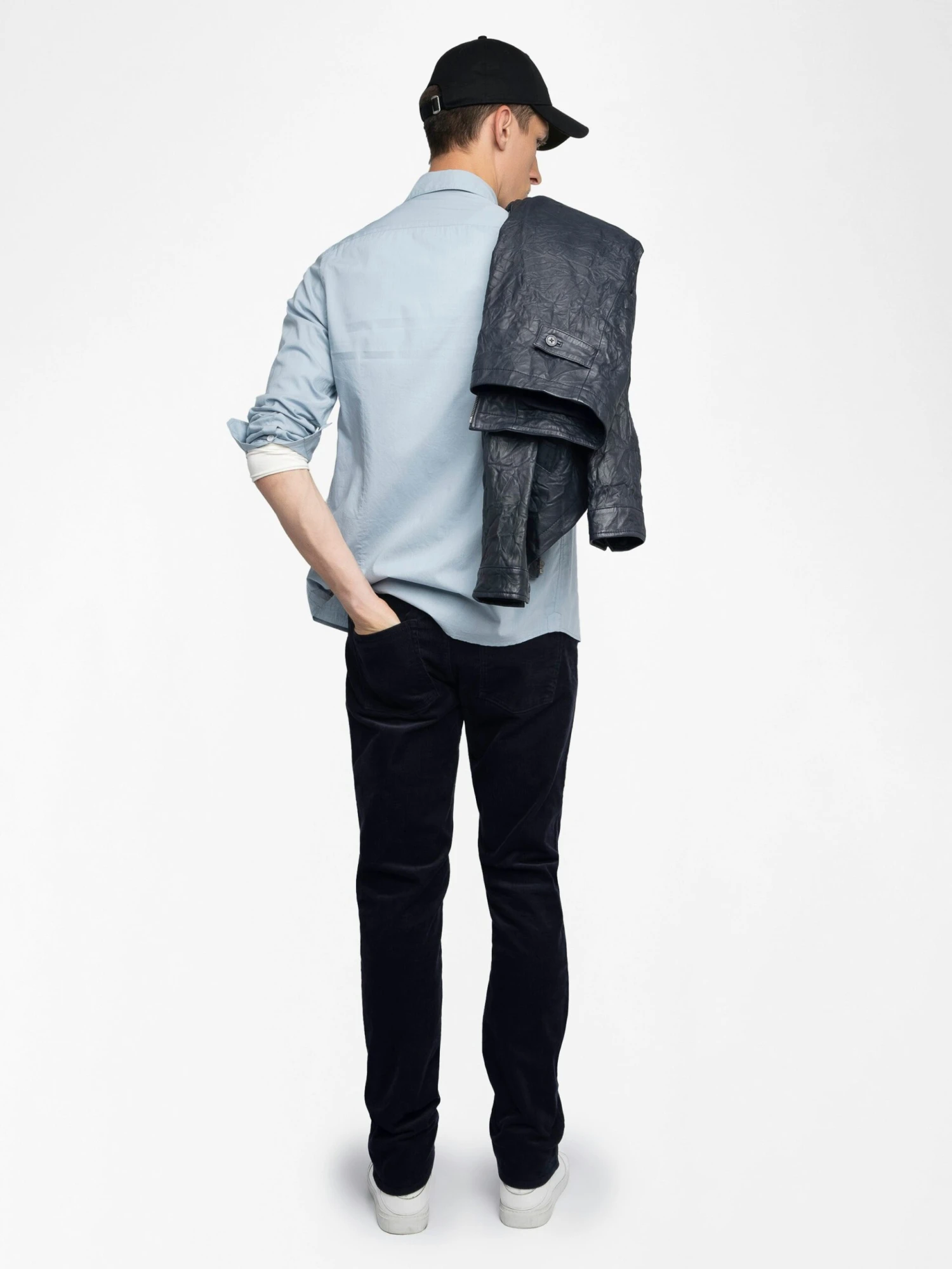 Zadig & Voltaire Steeve Velvet Pants Encre 5 Zadig & Voltaire Steeve Velvet Pants Encre - Image 3