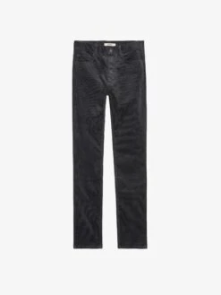 Zadig & Voltaire Steeve Velvet Pants Granite 11 Zadig & Voltaire Steeve Velvet Pants Granite -Zadig & Voltaire Clothing WMPA00182 GRANITE PACKSHOT 673356526f06e