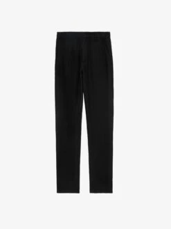 Zadig & Voltaire Pierce Linen Pants Black -Zadig & Voltaire Clothing WMPA00191 NOIR PACKSHOT 1