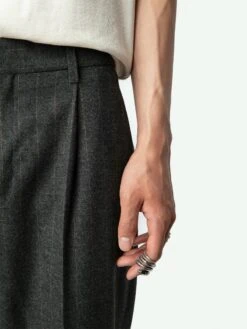 Zadig & Voltaire Pawl Pants Gris Chine -Zadig & Voltaire Clothing WMPA00197 GRIS CHINE ADDI 1 668ba3d554f02